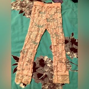 HH Girl’s Medium Lace Legging Size 8